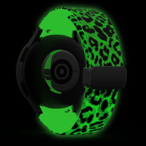 Luminous Leopard Samsung Galaxy Watch 5 44mm Magnetic Strap