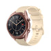 Correa silicona lujo Samsung Galaxy Watch 3 41mm (beige)