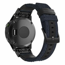 Correa nylon híbrida Garmin Instinct E - 45mm (azul)