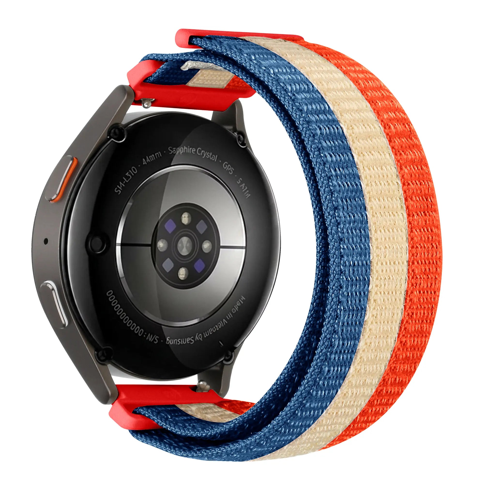 Garmin Approach S40 Triple Nylon Strap (Rainbow)