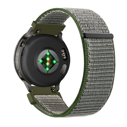 Bandz Correa nylon Loop Garmin Vivomove Style (verde oliva)