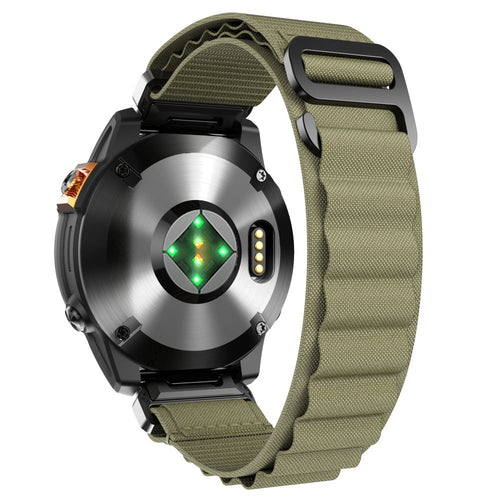 Correa Alpine Garmin Fenix 8 Pro - 51mm (verde oliva)
