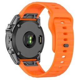 Correa silicona outdoor Garmin Instinct 3 - 50mm (naranja)