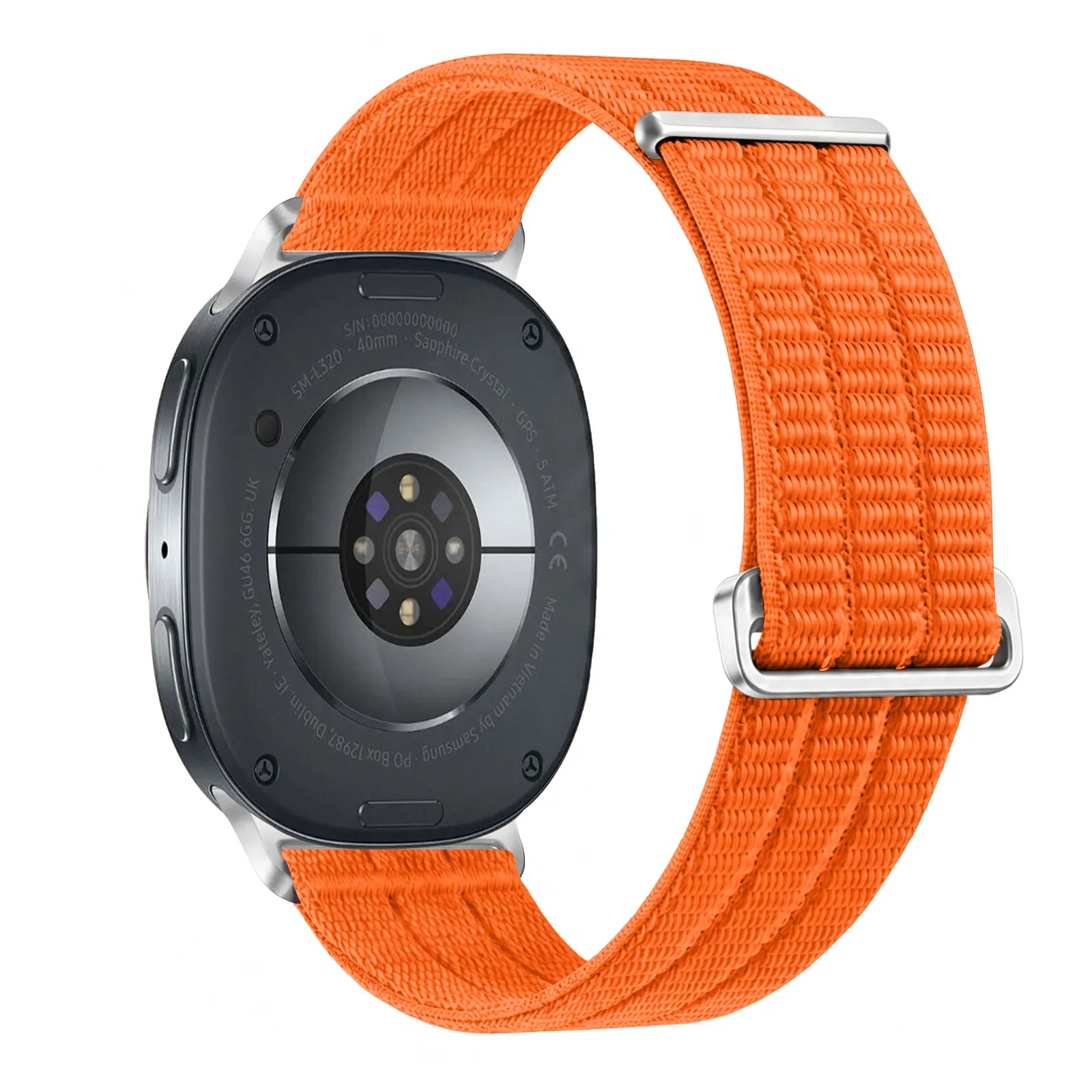 Correa nylon air Samsung Galaxy Watch 9 - 40mm (naranja)