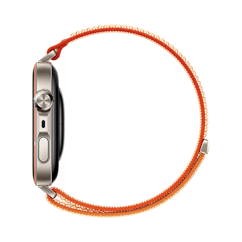 Huawei Watch Fit 5 Pro Ultra Thin Nylon Strap (Orange)