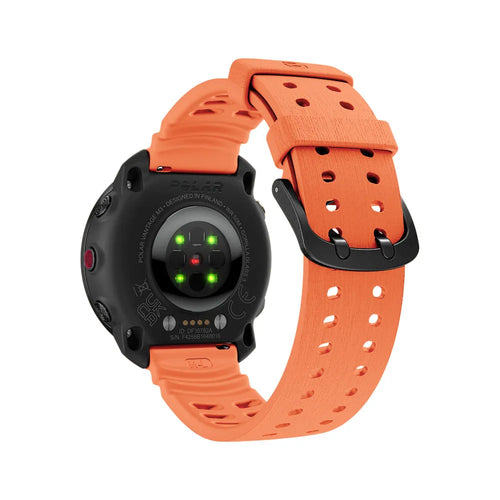 Polar Vantage M3 Silicone Grain Strap (Orange)