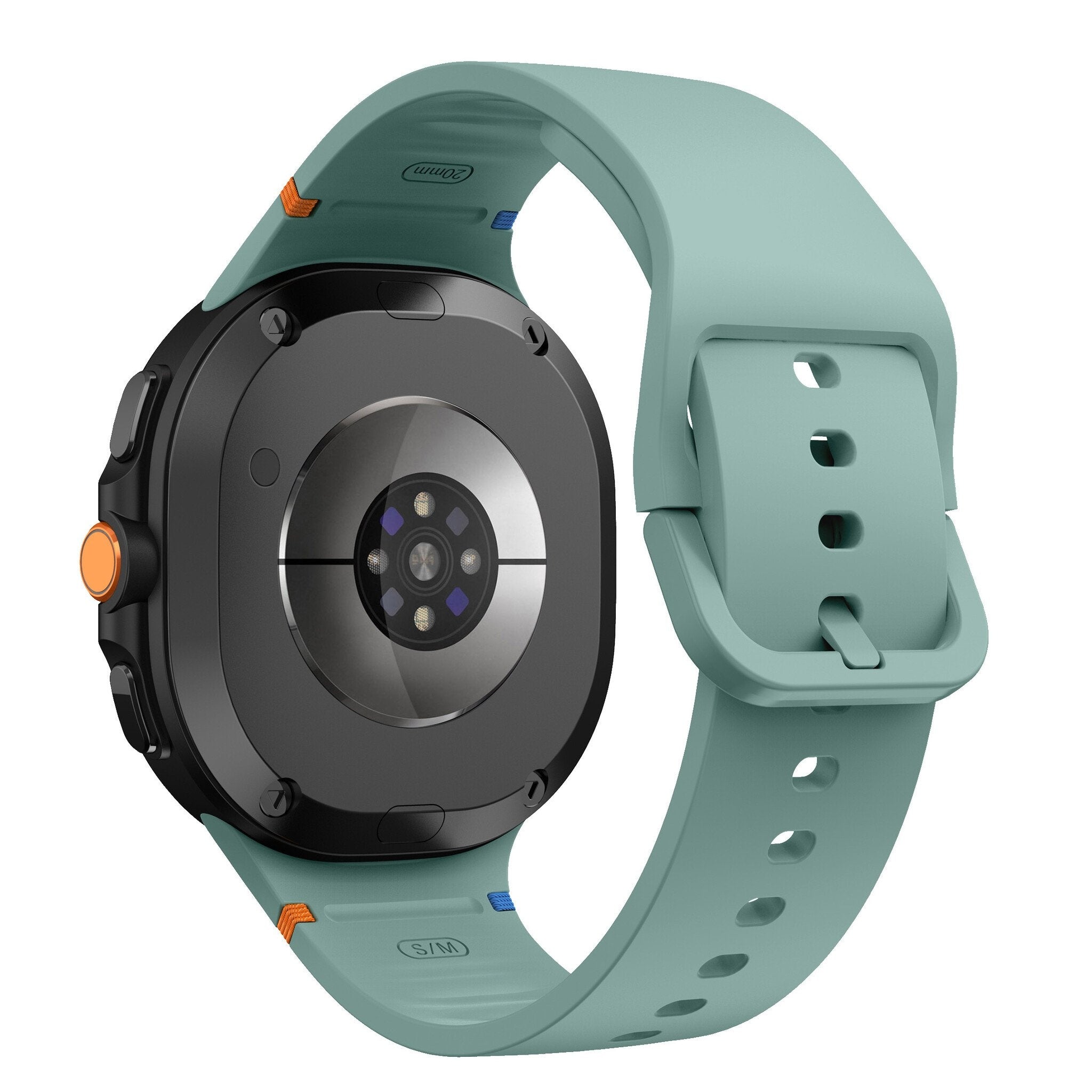 Correa silicona Samsung Galaxy Watch 8 - 44mm (verde pino)