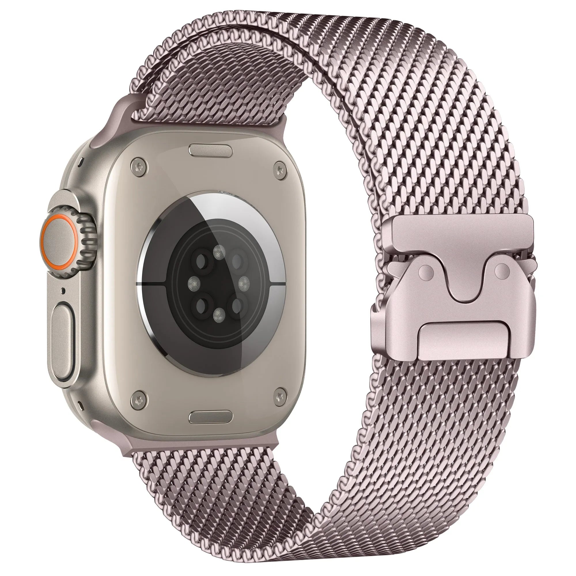 Correa Milanesa moderna Apple Watch (rosa)
