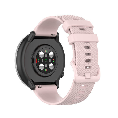 Correa reloj silicona premium 20mm - universal (rosa)