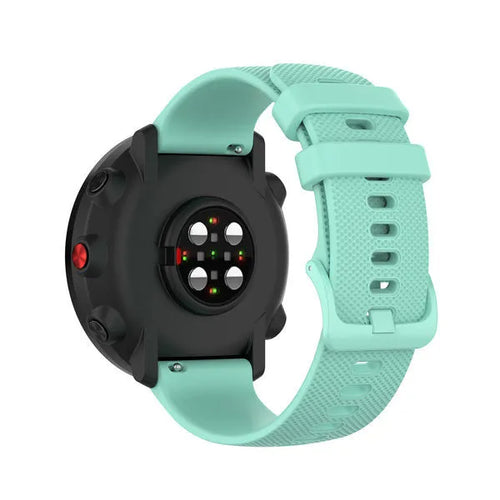 Suunto Run Premium Silicone Strap (Aqua)