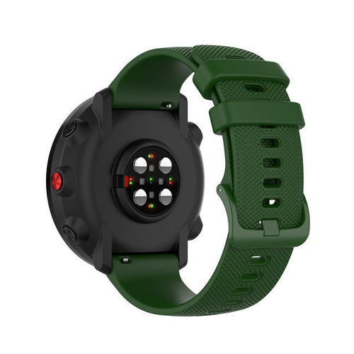 Correa silicona Premium Huawei Watch GT 7 Pro (verde militar)
