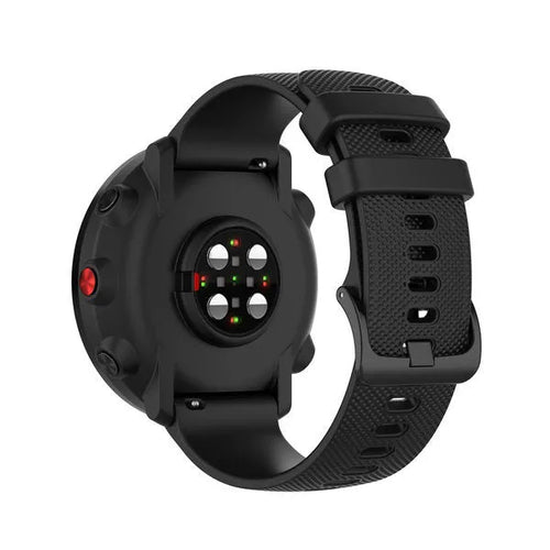 Polar Street X Premium Silicone Strap (Black)