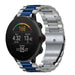 Polar Vantage M Steel Strap (Silver/Blue)