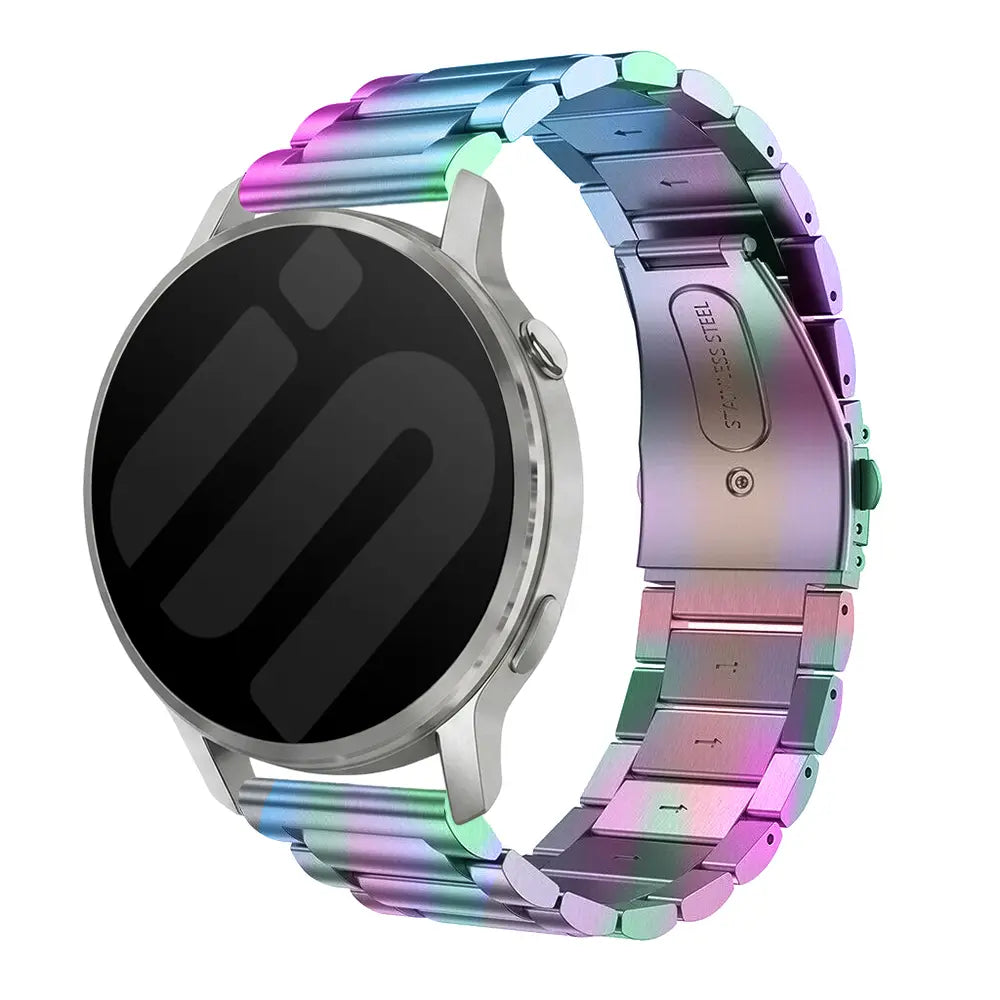 Correa acero Garmin Forerunner 70 (arcoíris)