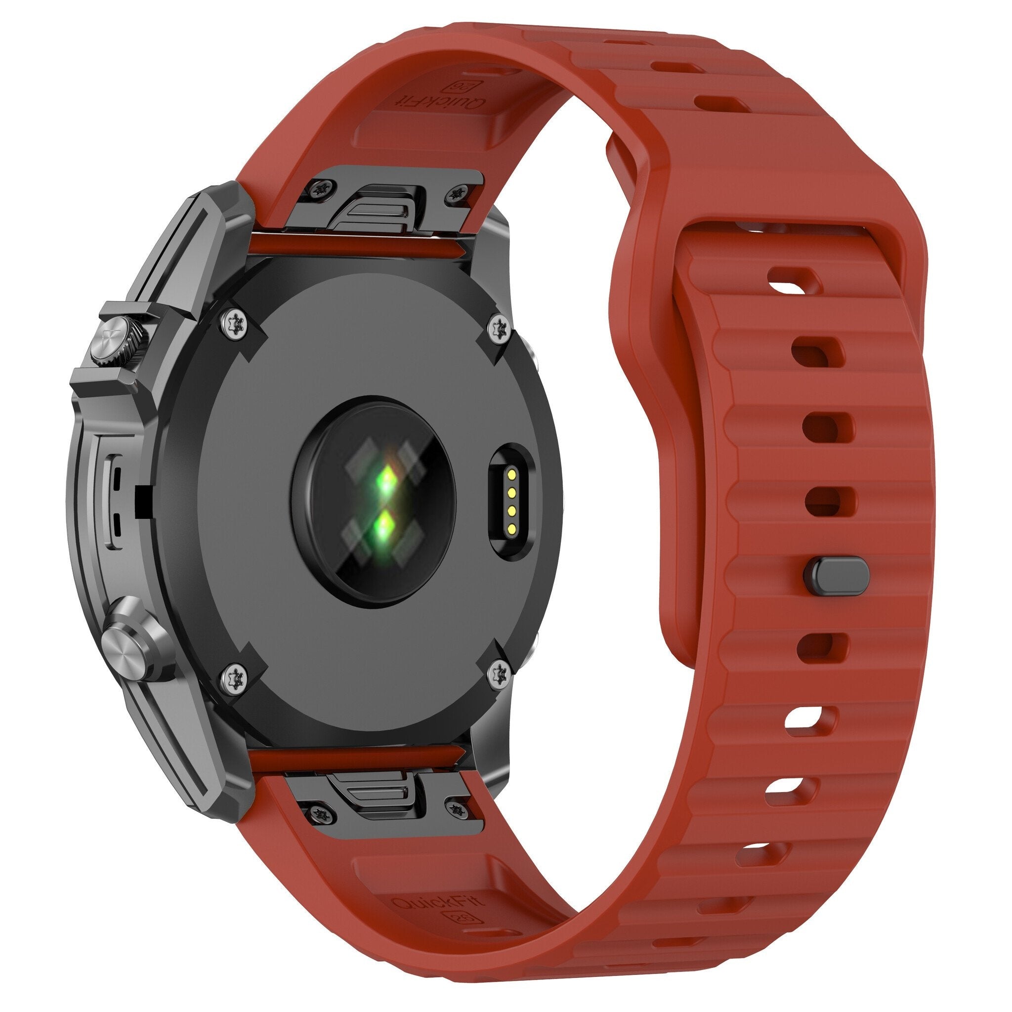 Correa silicona Outdoor Garmin Fenix 8 Pro - 51mm (rojo)
