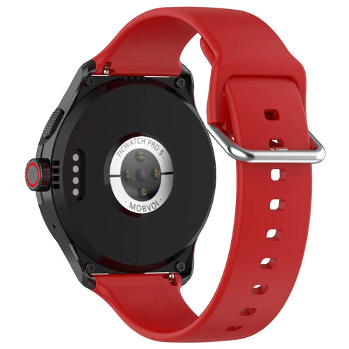 Correa silicona con hebilla Coros Apex 4 - 46mm (rojo)