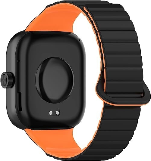 Correa silicona magnético Redmi Watch 6 (negro/naranja)