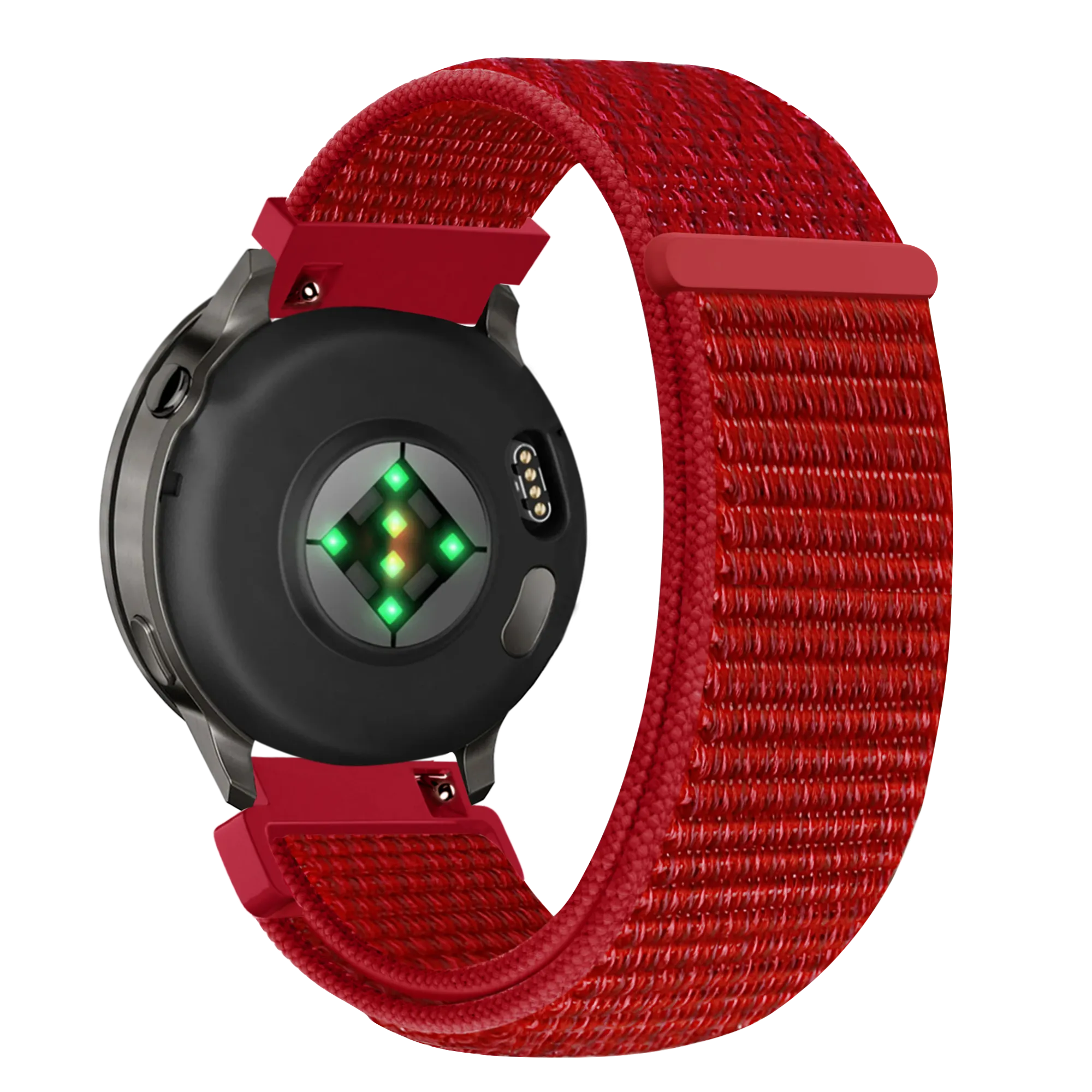 Bandz Correa nylon Loop Garmin Vivomove Luxe (rojo)