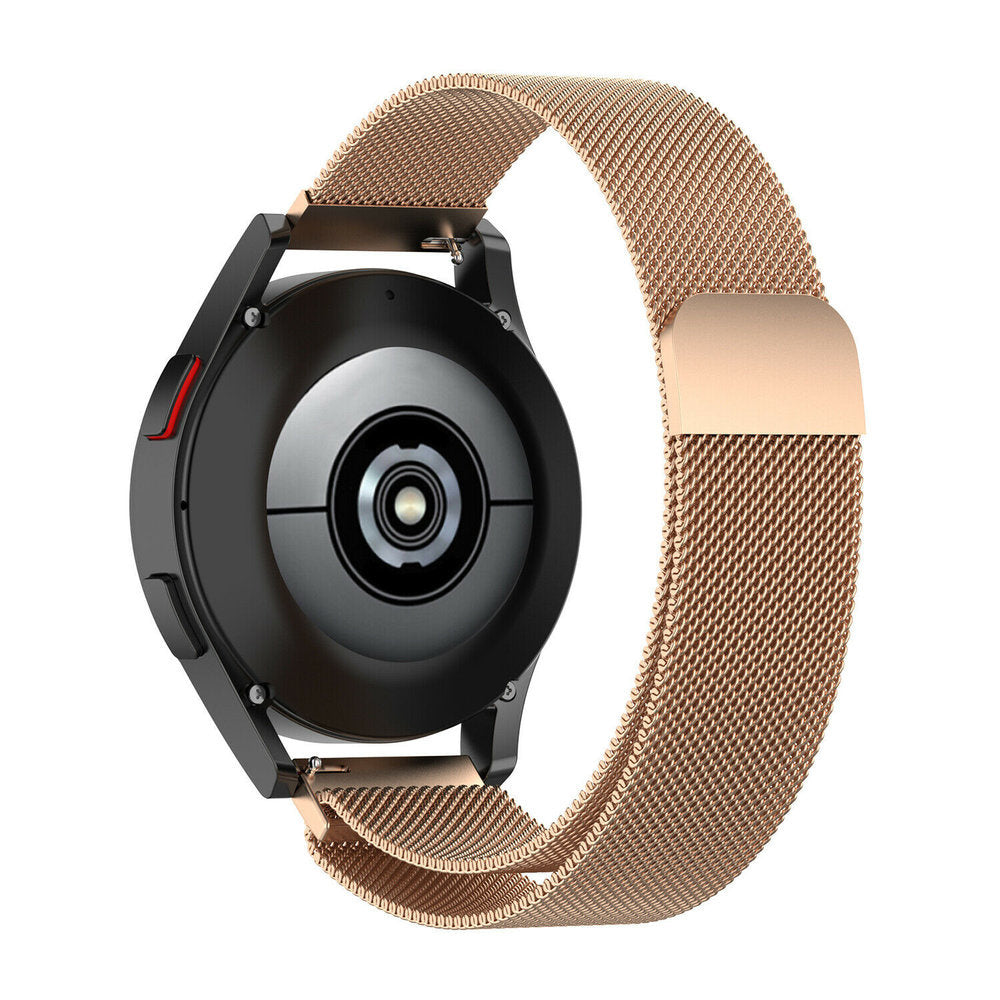Correa milanesa Garmin Vivoactive 6 (rosa dorado)