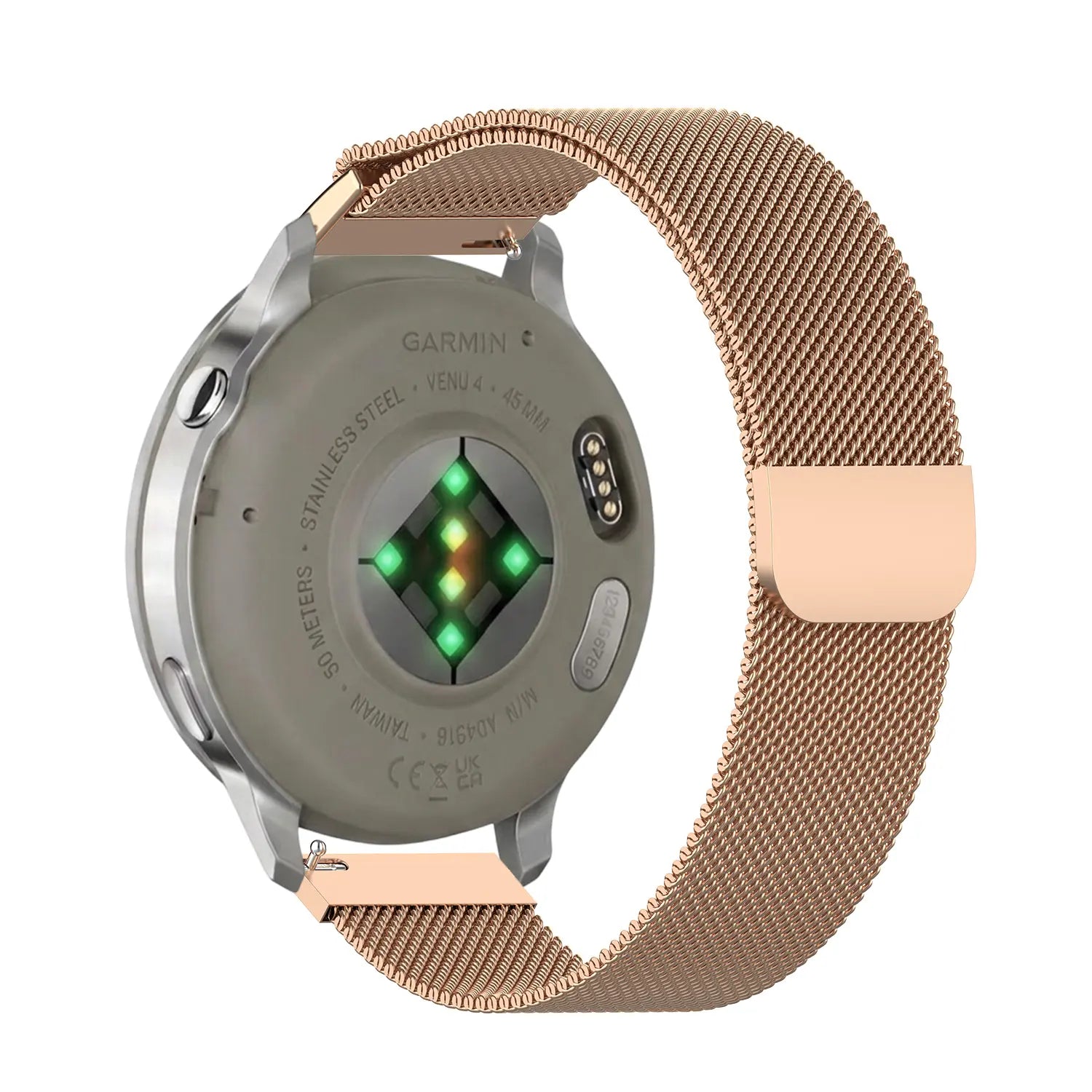 Correa milanesa Garmin Forerunner 170 (oro rosado)