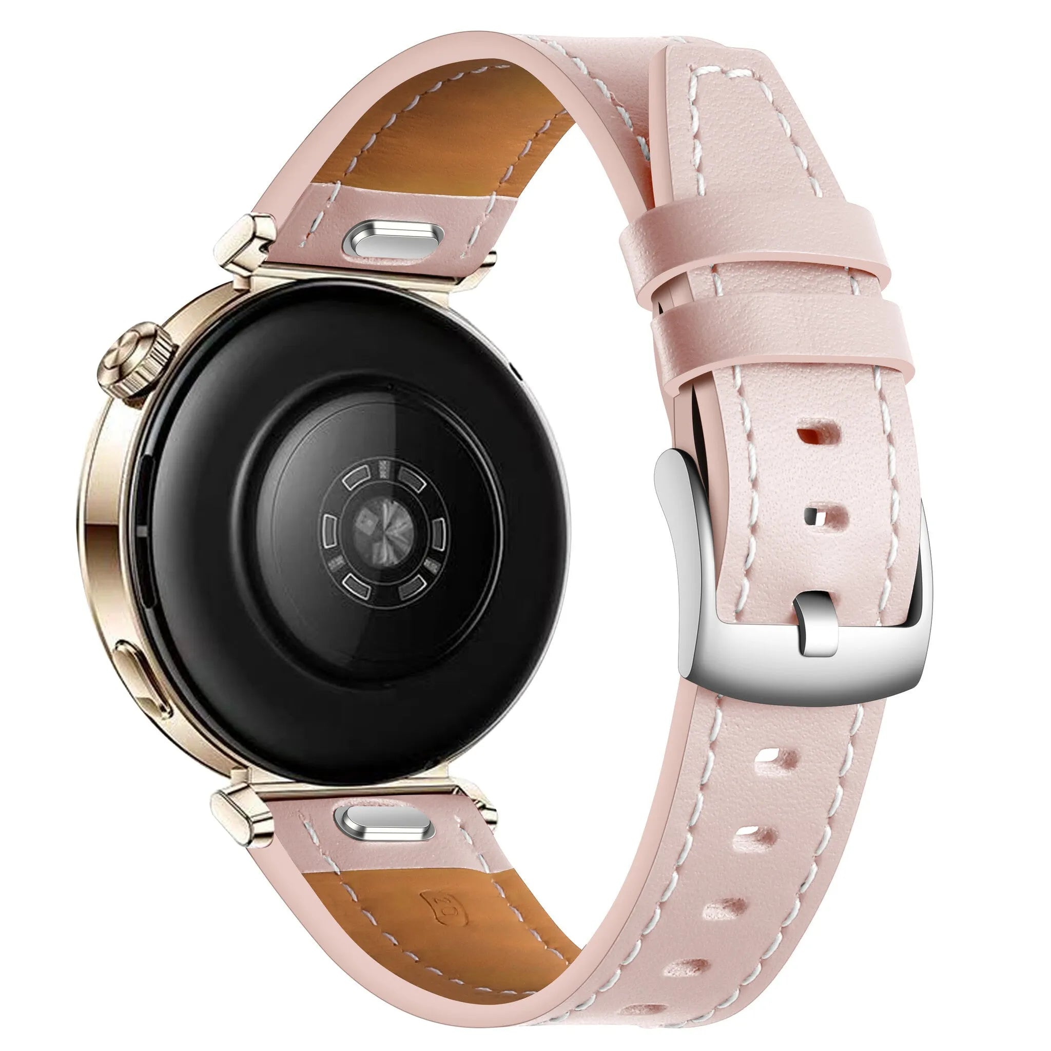 OnePlus Watch 3 - 43mm 'One Push' Leather Strap (Light Pink)