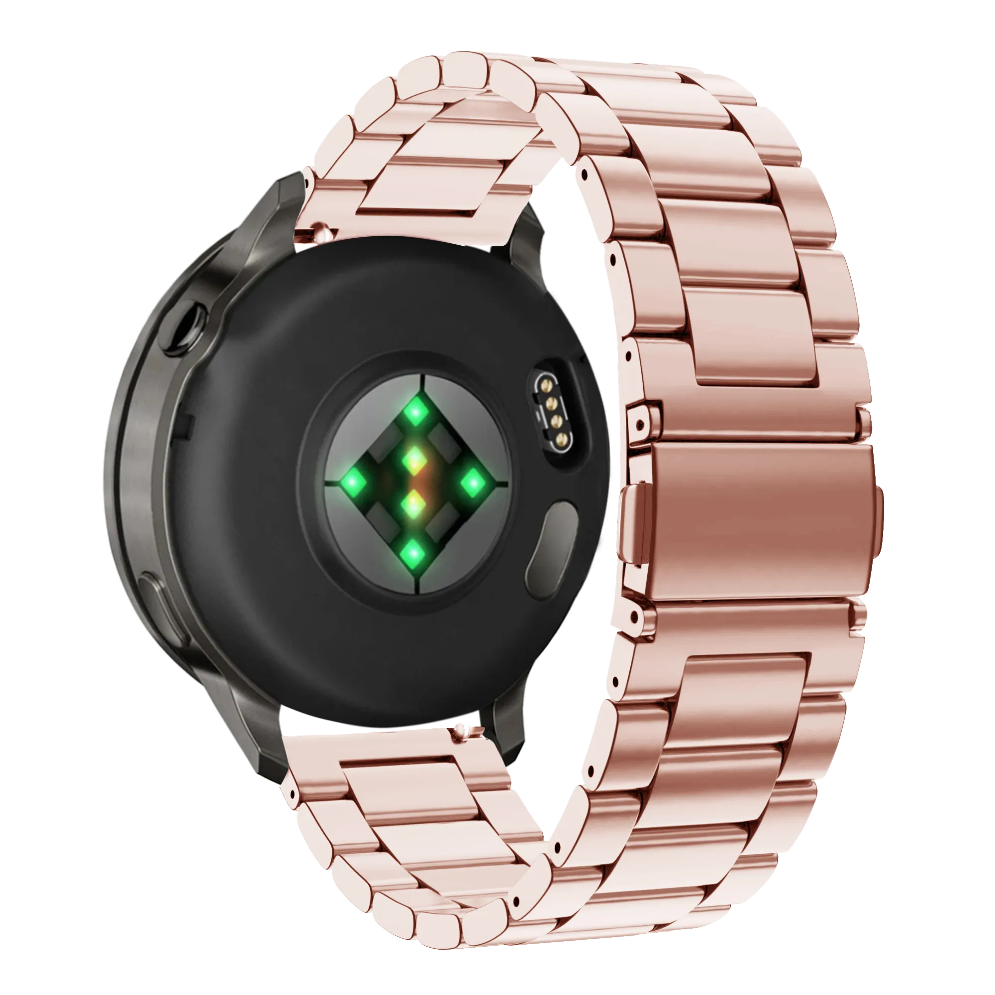 Bandz Correa acero 'Classic' Garmin Approach S42 (rosa)