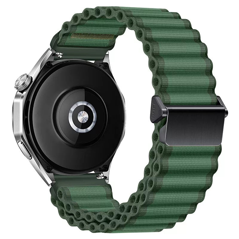 Amazfit Balance 2 Outdoor Nylon Strap (Dark Green)