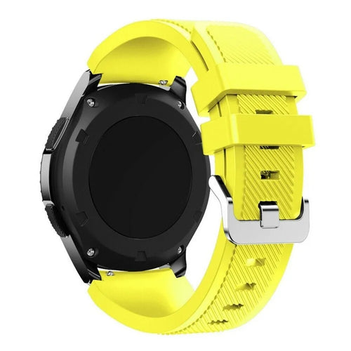 OnePlus Watch 3 - 46mm Twill Silicone Strap (Yellow)
