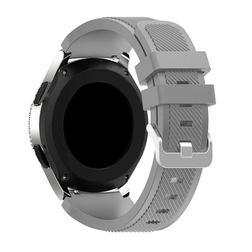 Correa silicona de sarga Huawei Watch GT 5 - 46mm (gris)