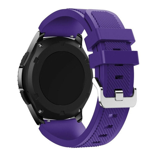 Correa silicona twill Huawei Watch GT 7 - 46mm (púrpura)