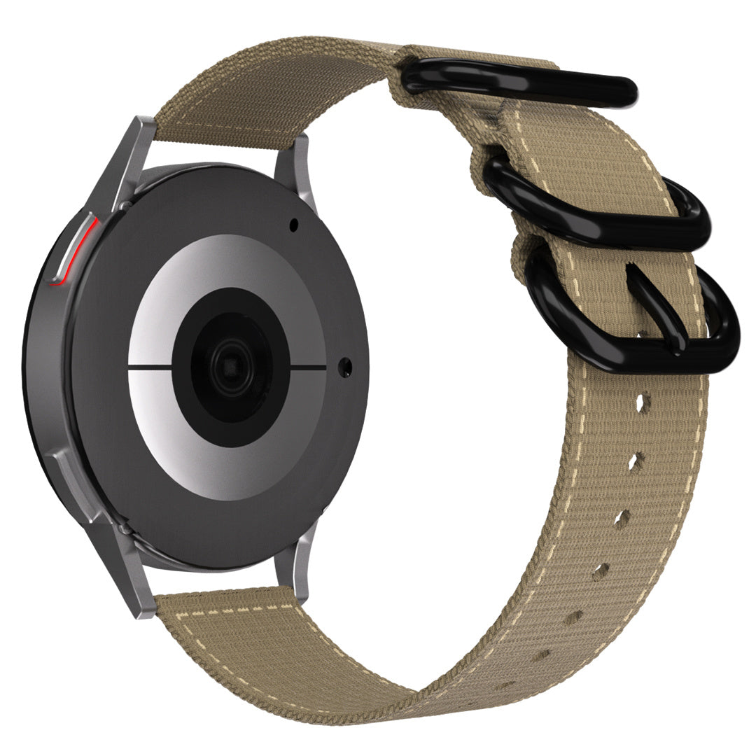 Correa nylon con hebilla Huawei Watch GT 4 - 46mm (caqui)