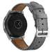 Correa reloj cuero moderno 22mm - universal (gris)