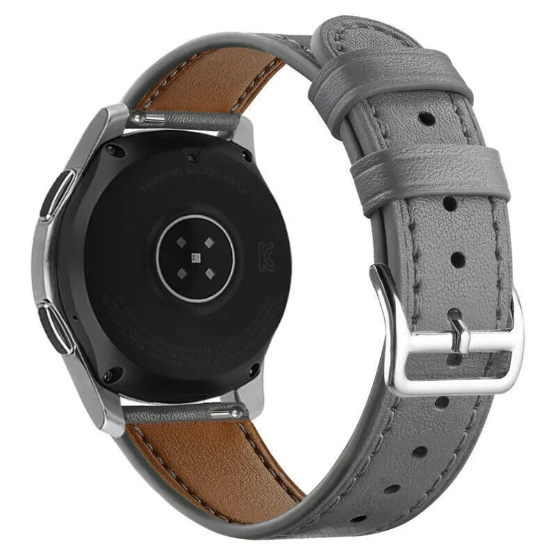 Correa cuero moderna Oppo Watch X3 (gris)