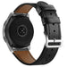 Correa reloj cuero moderno 22mm - universal (negro)