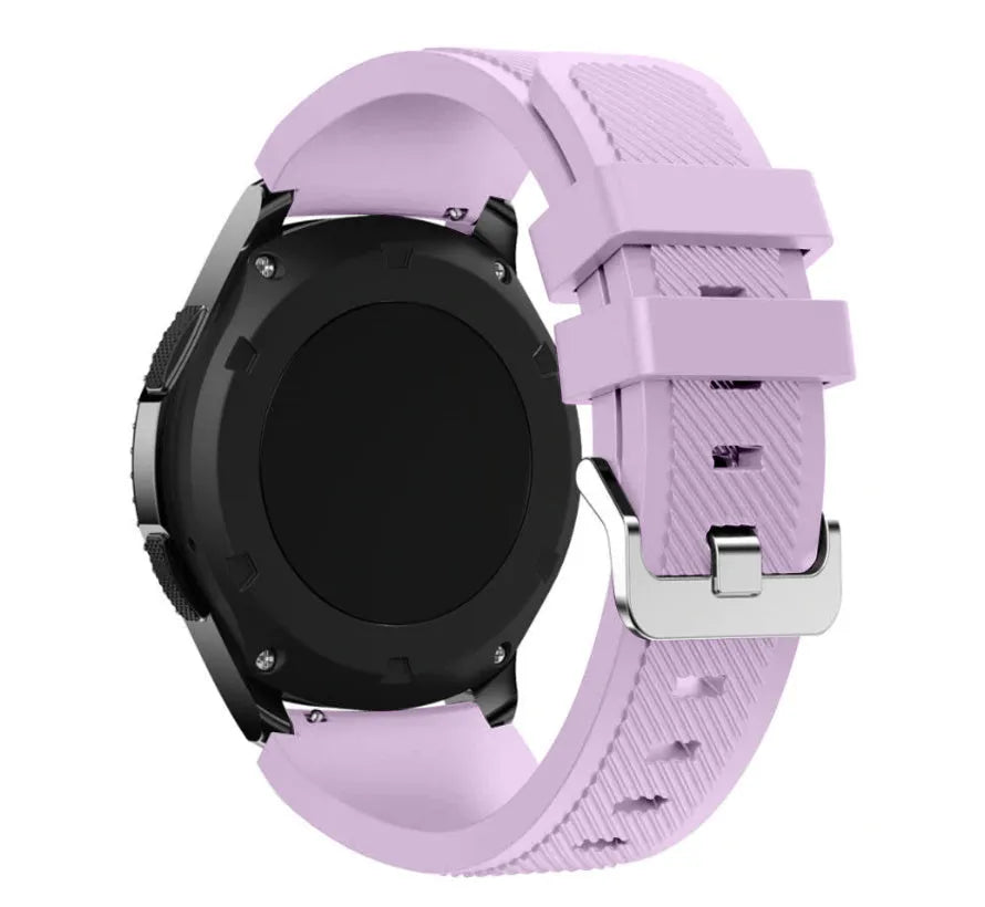 Oppo Watch X3 Twill Silicone Strap (Lilac)