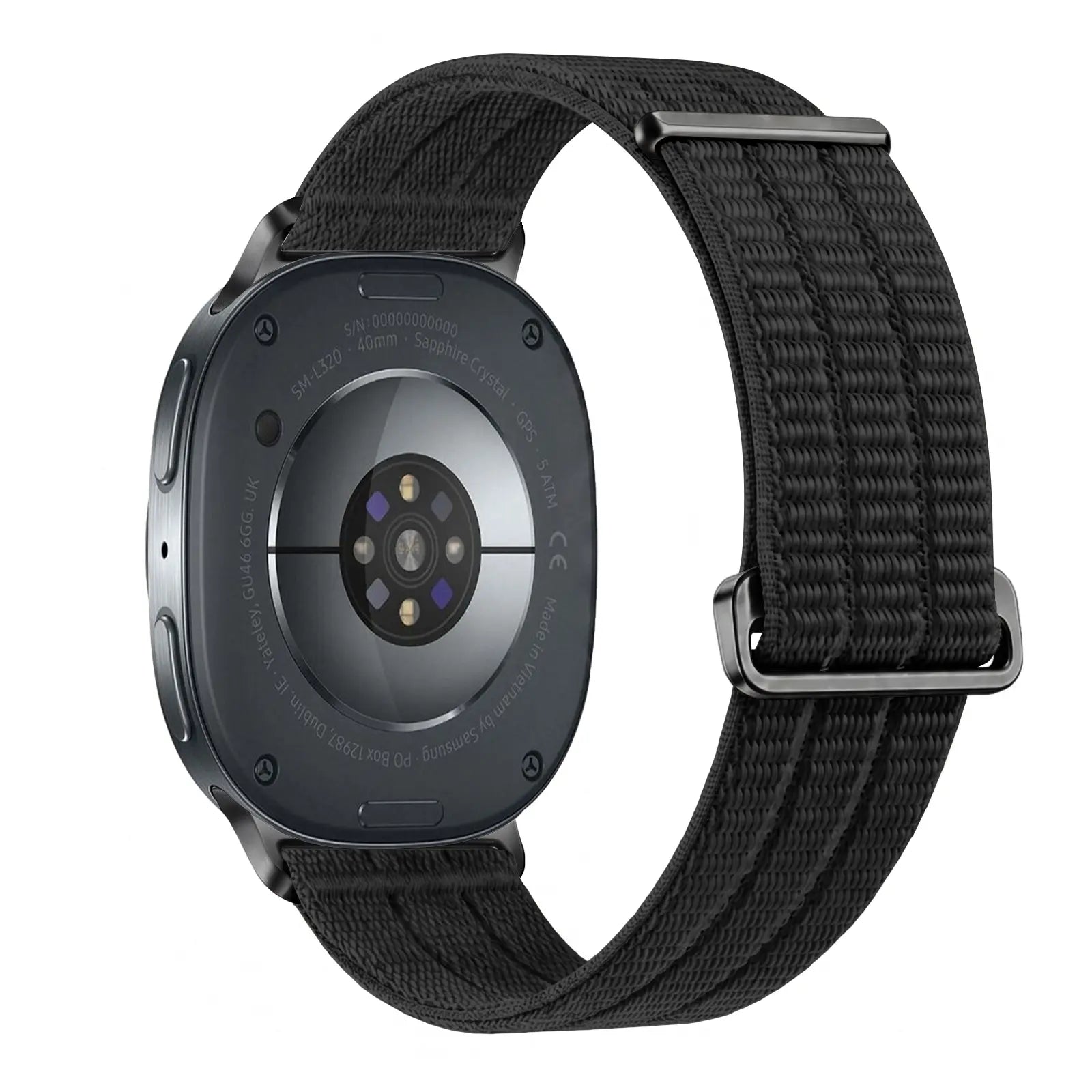 Correa nylon air Samsung Galaxy Watch 8 - 40mm (negro)