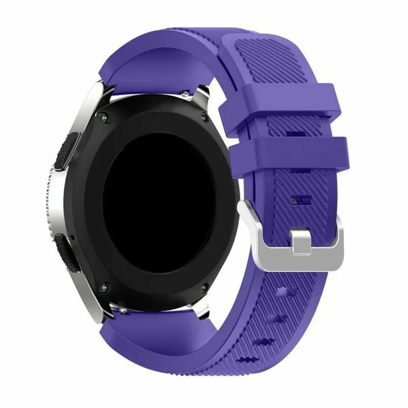 Amazfit Bip U (Pro) Twill Silicone Strap (Purple)