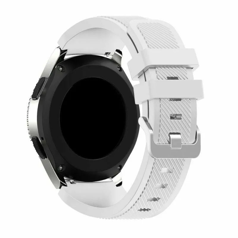 Correa silicona twill Gard Pro Health Smartwatch 3 - 48mm (blanco)