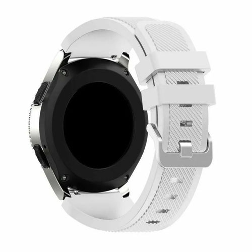 Amazfit Bip U (Pro) Twill Silicone Strap (White)