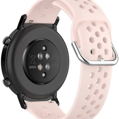 Correa silicona respirable Fossil Gen 4 Explorist HR (rosa)