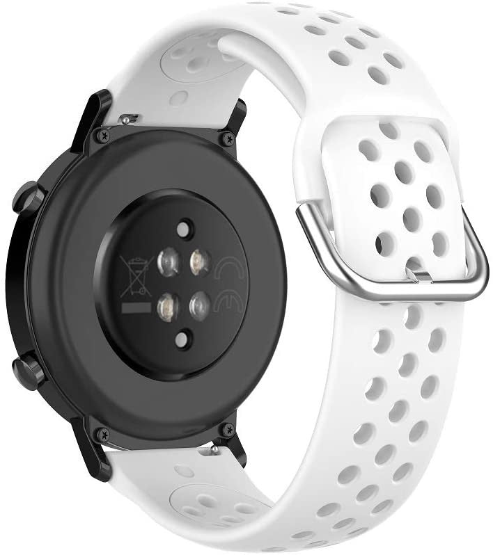 Correa silicona 'Air' Amazfit Bip 3 (Pro) (blanco)