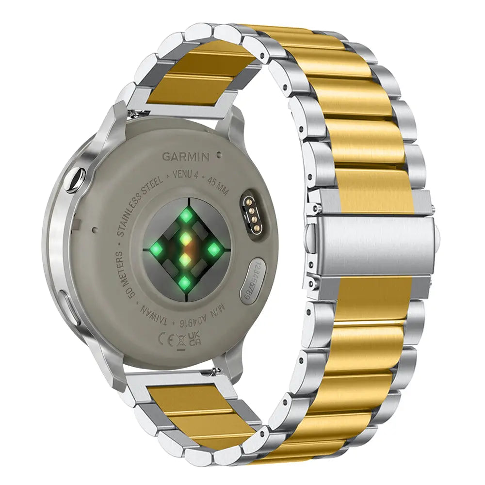 Correa acero Garmin Forerunner 70 (plata/oro)
