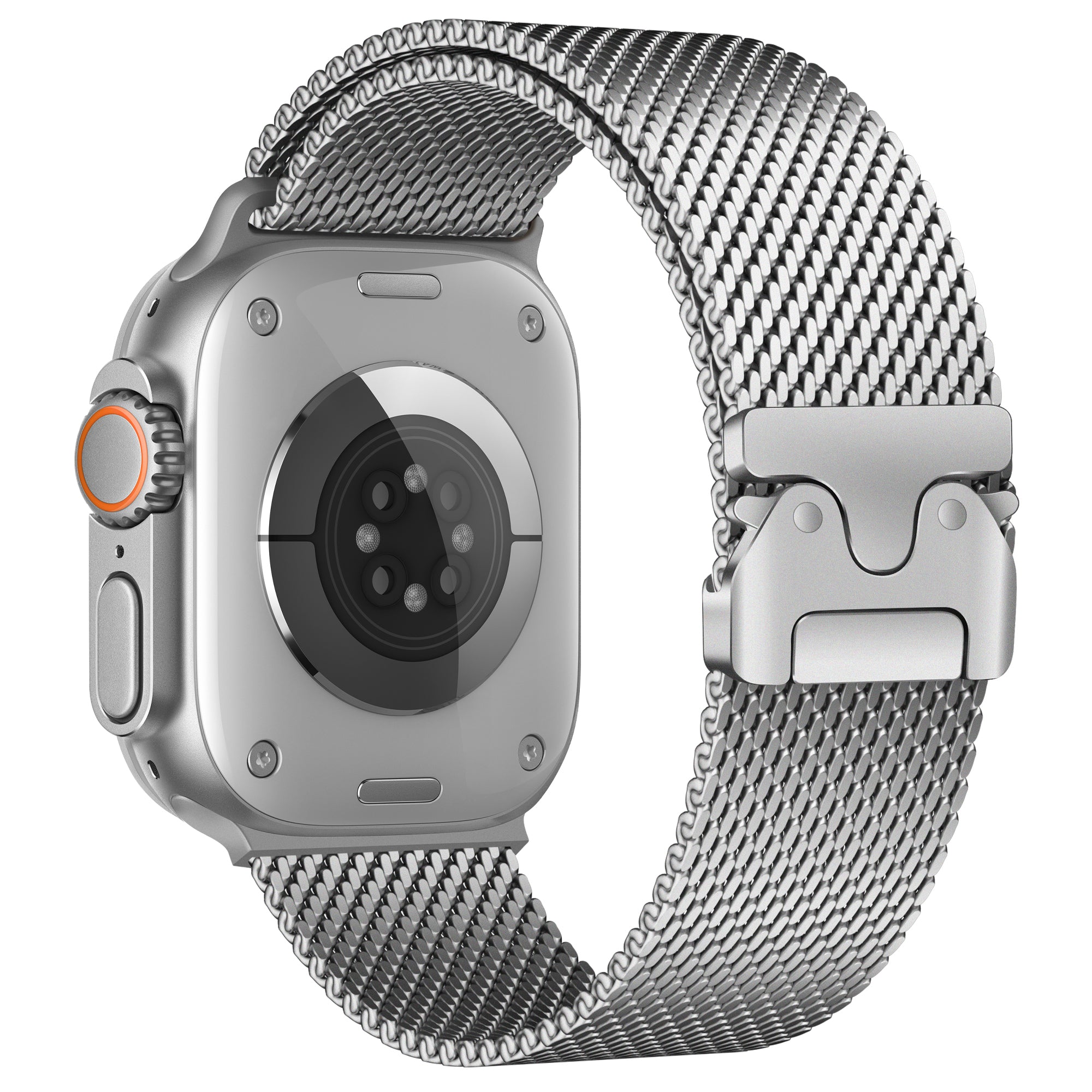 Apple Watch Ultra Modern Milanese Strap (Silver)