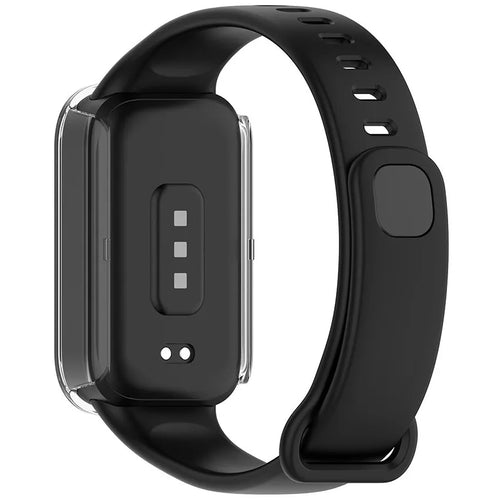 Funda rígida con cristal Xiaomi Smart Band 9 Active (transparente)