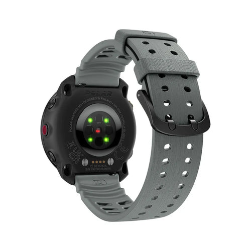Polar Grit X Silicone Grain Strap (Dark Grey)