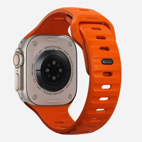 Nomad Sport Apple Watch Silicone Strap (Ultra Orange)