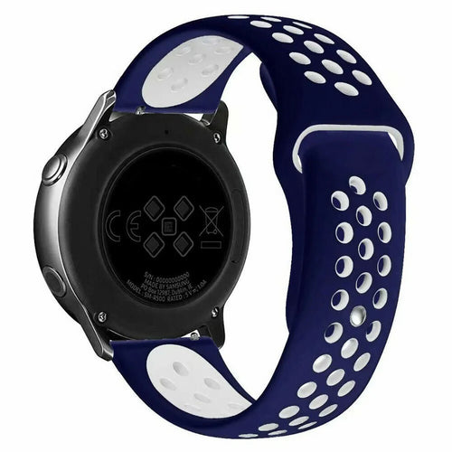 Coros Pace 2 Sport Strap (Blue/White)