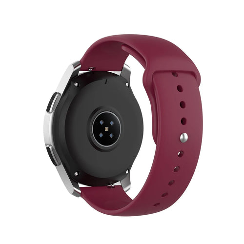 Correa deportiva Coros Apex 46mm (bordeos)