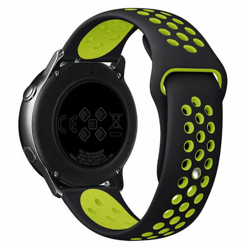 Correa deportiva Amazfit Active 2 (negro/amarillo)