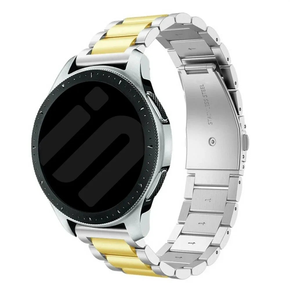 Amazfit Bip U (Pro) Steel Strap (Silver/Gold)